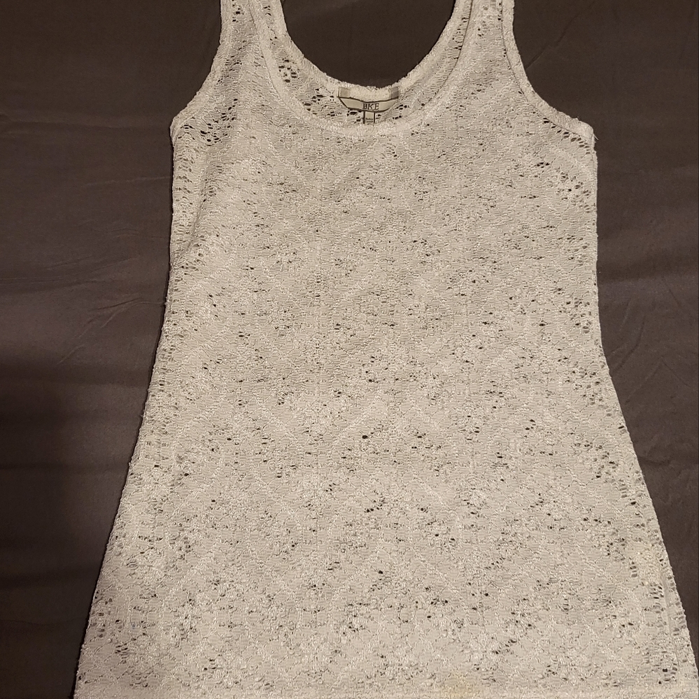 BKE women's lace tank top sz small